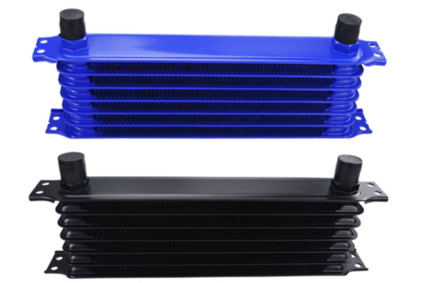 Universal Aluminum AN10 7 Rows Oil Cooler Kits