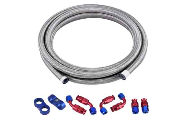 PTFE Fuel Line Fitting Kit-E85 Stainless Steel