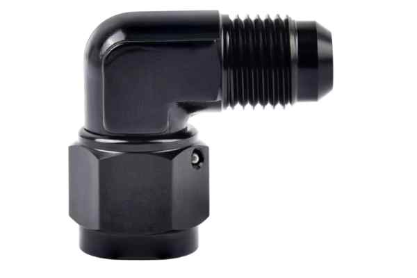 Female to Male Flare 90 Degree Swivel Fitting 